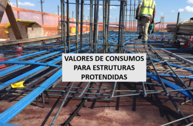 BONS VALORES DE CONSUMOS PARA  ESTRUTURAS PROTENDIDAS