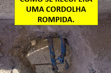 COMO SE RECUPERA UMA CORDOALHA?