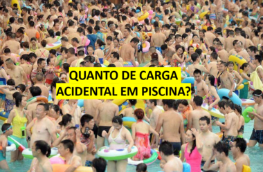 QUANTO DE CARGA ACIDENTAL EM PISCINA?